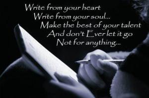 I love writing!
